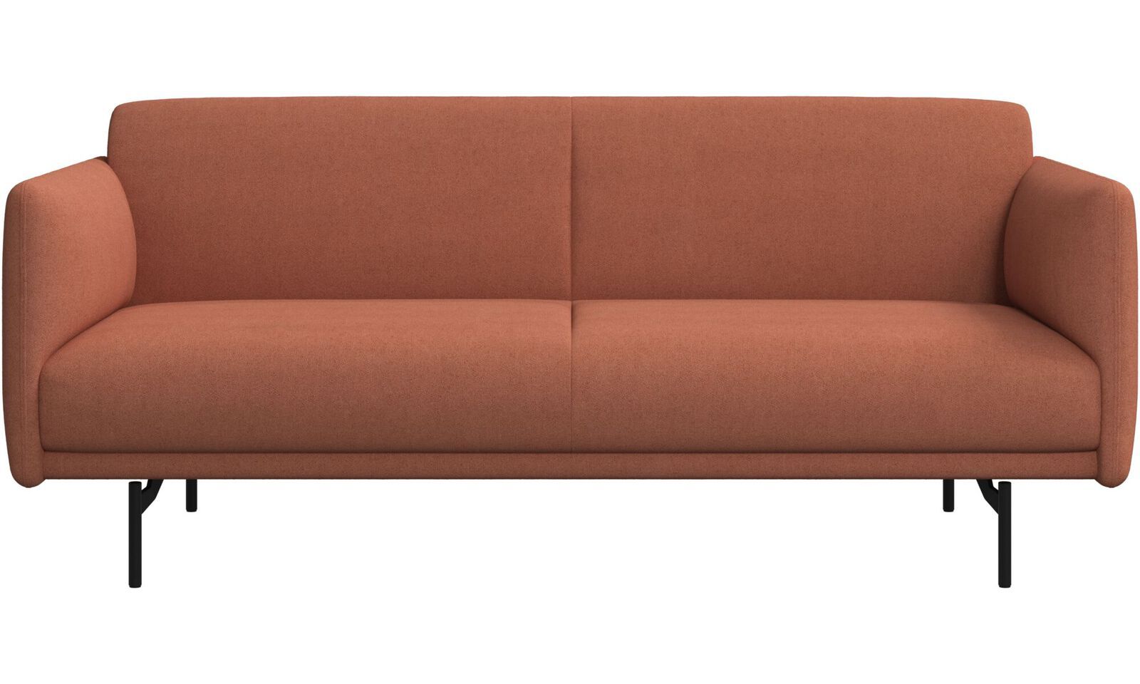 2,5 местный диван Berne - Wellington 3176 Оранжево-коричневая ткань