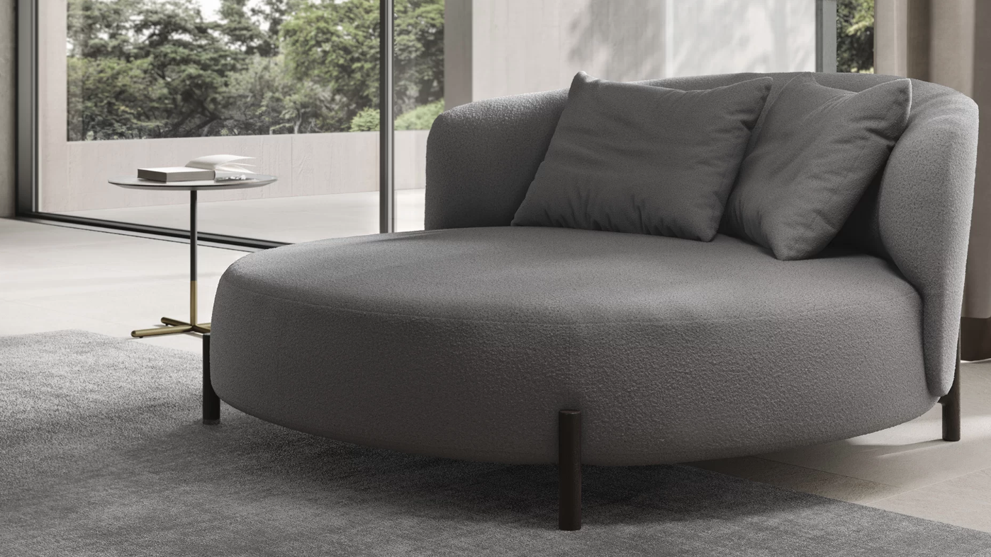 Круглый диван Amalia