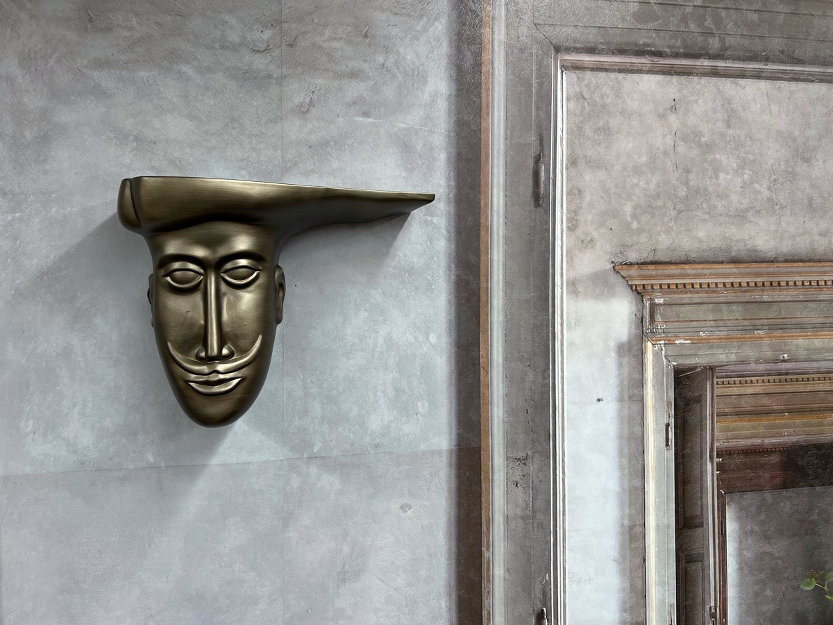 Полка настенная Righty Golden Black