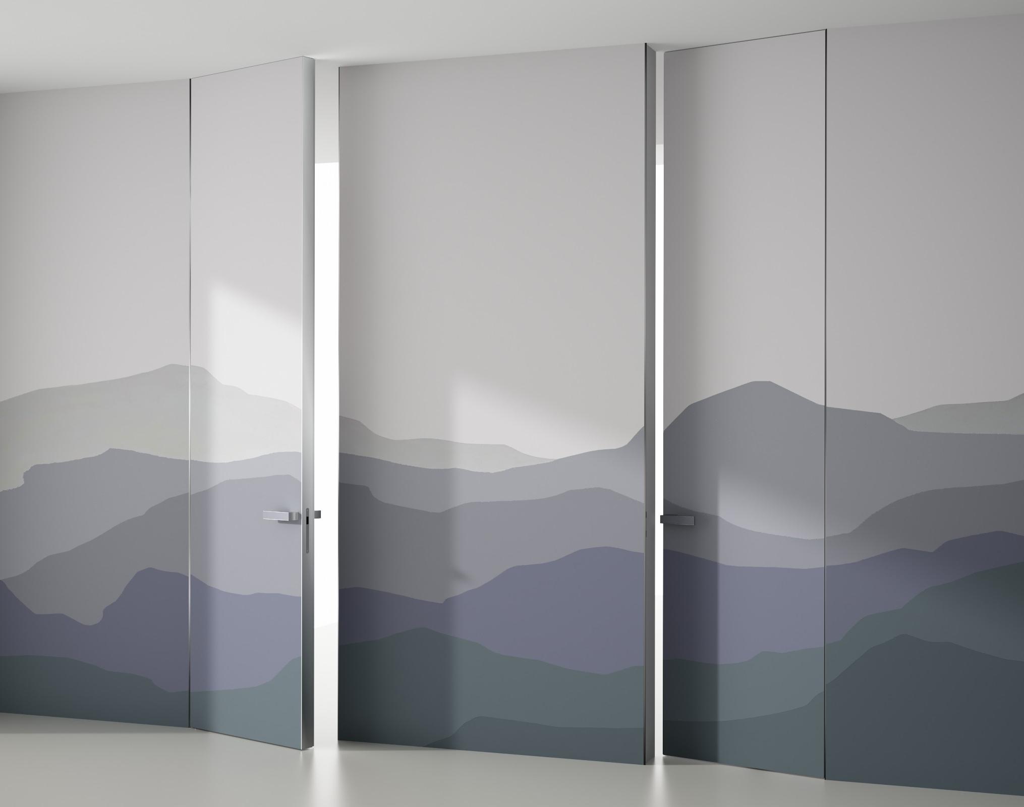 Скрытая дверь под покраску 