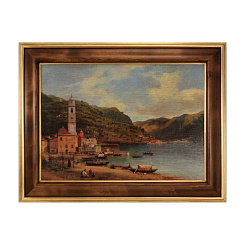 Картина "Горное озеро"