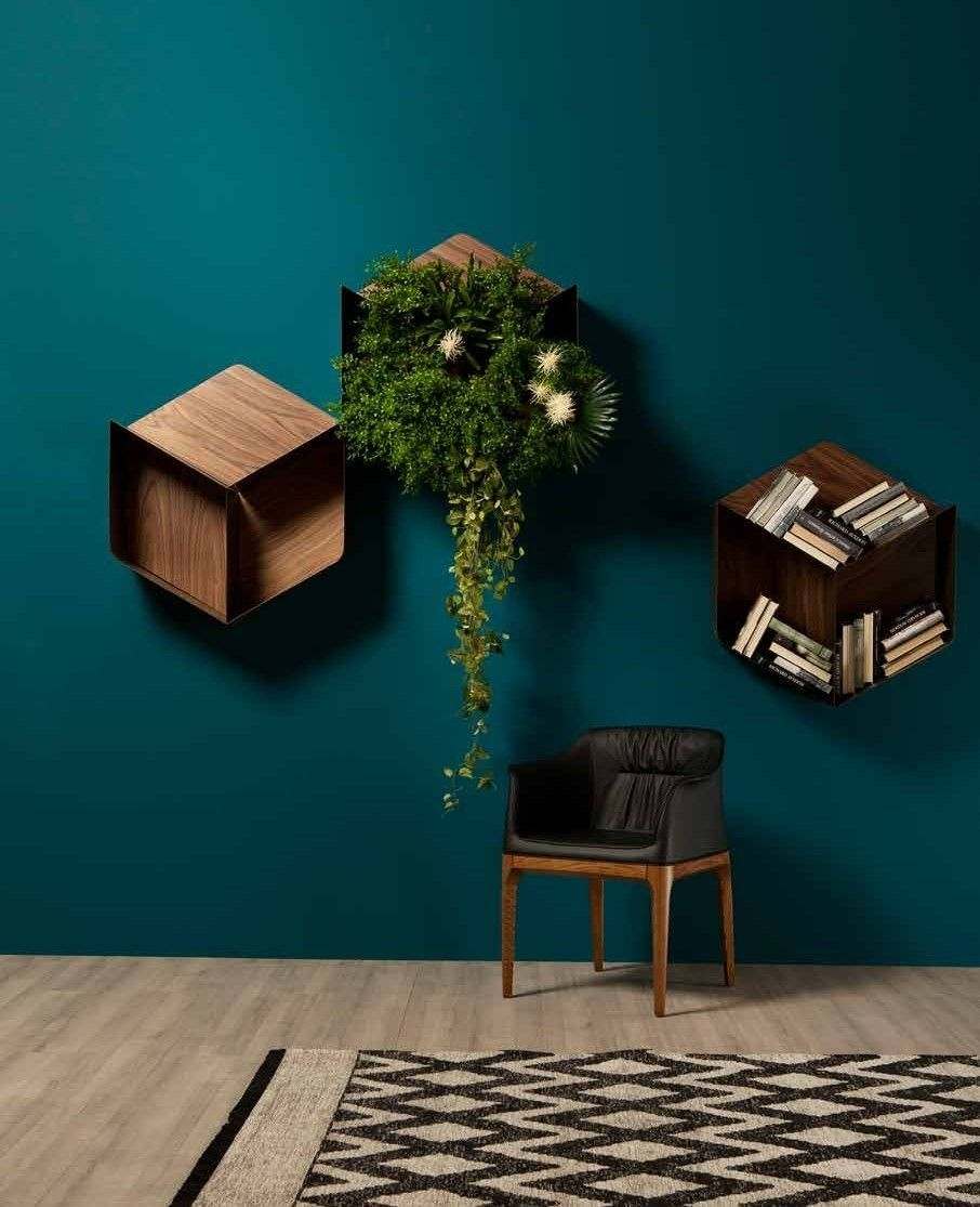 Настенная декоративная полка из дерева и металла Pangea Tonin Casa Италия