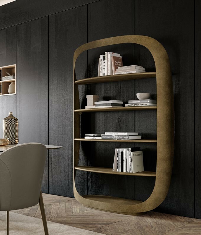 Библиотека итальянская дизайнерская  Polifemo Eforma Италия полностью изготовленная из металла