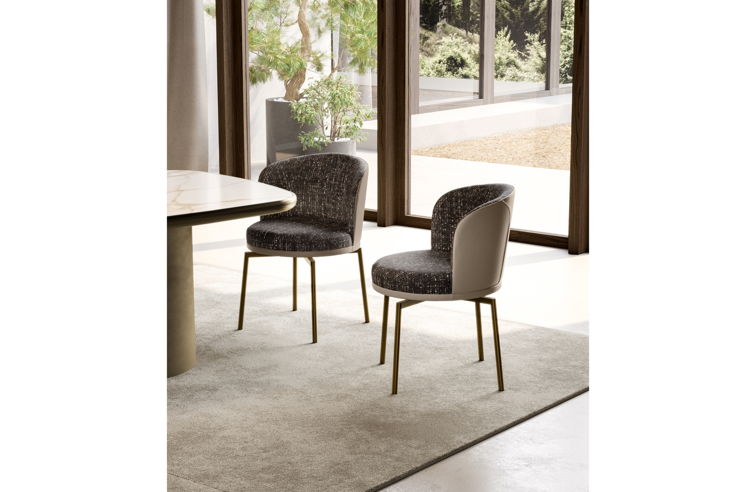 Стул Ginger на поворотном основании