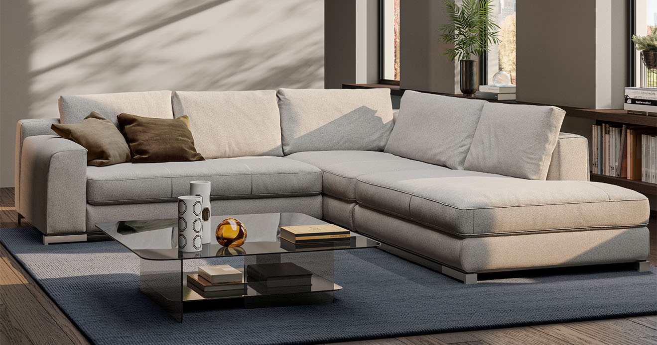 Диван угловой Leaf