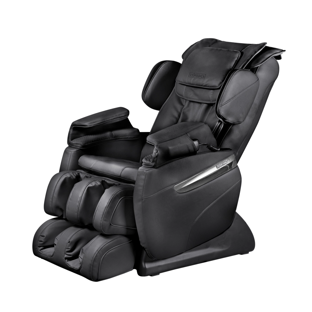 Массажное кресло US MEDICA Quadro чёрный
