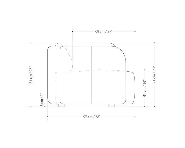 Диван модульный Deep