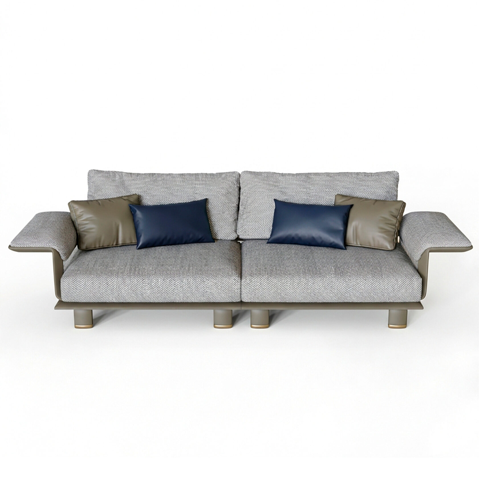 Диван прямой Van2 VN269 - Кожа