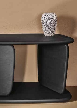 Тумба итальянская для гостиной Litha изготовлена полностью из массива дерева бренд Nature Design