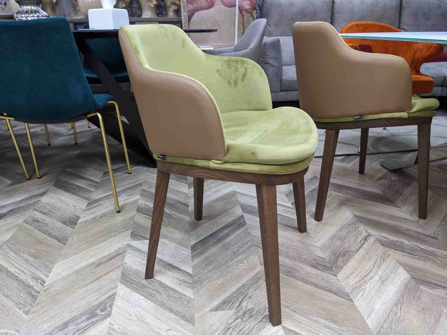 Итальянское полукресло  Glamour. Бренд Peressini Casa.