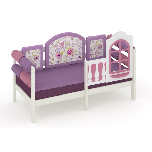 Кровать «La Fleur», 1 спальное место (35 см), бортик безопасности