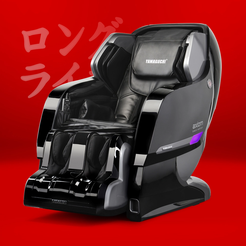 Массажное кресло Yamaguchi Axiom Black Edition