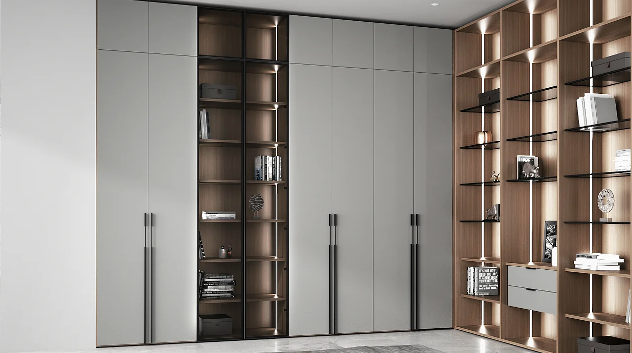 Гардеробная FORMINA с фасадами