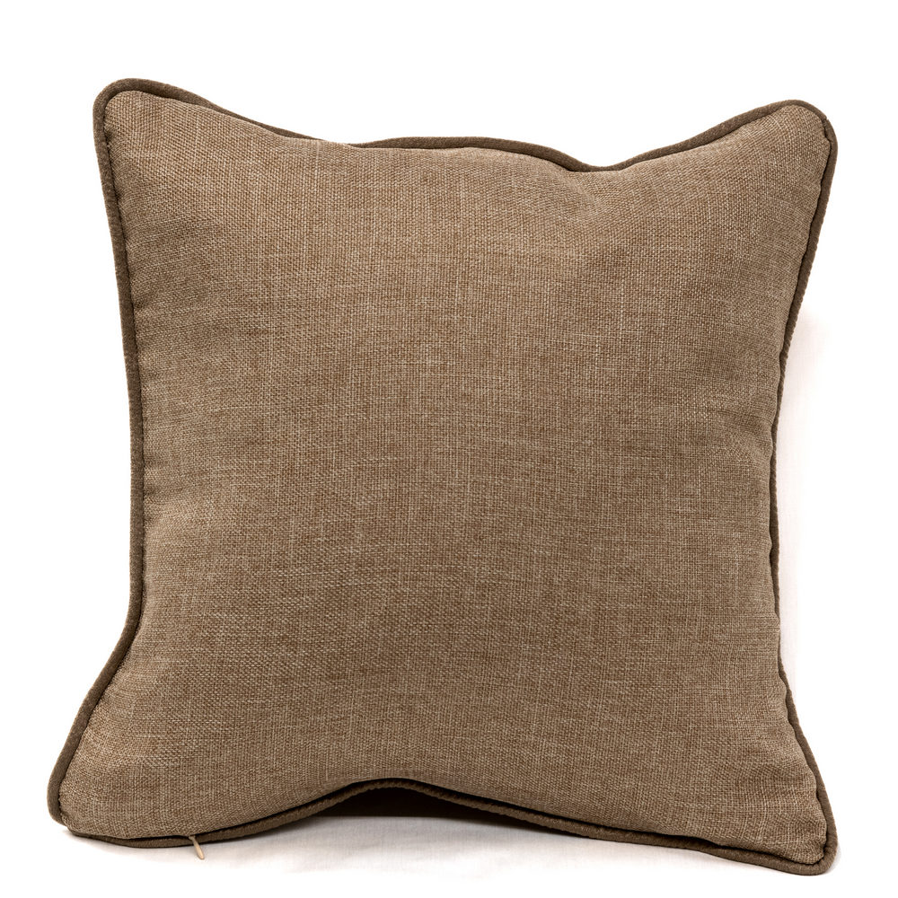 Подушка декоративная бежевая HP Linen 