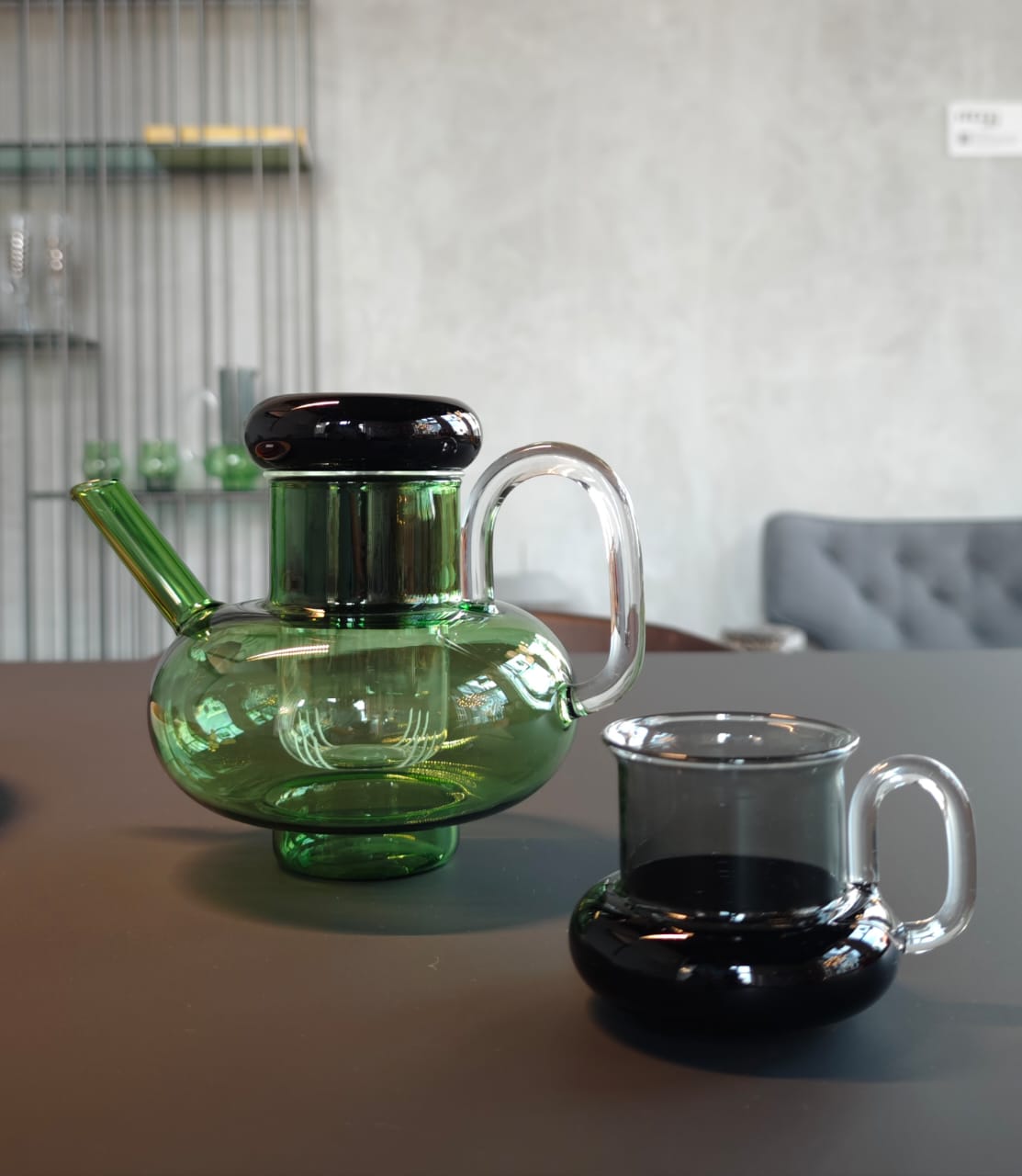 Набор Tom Dixon Bump Black Set of 2