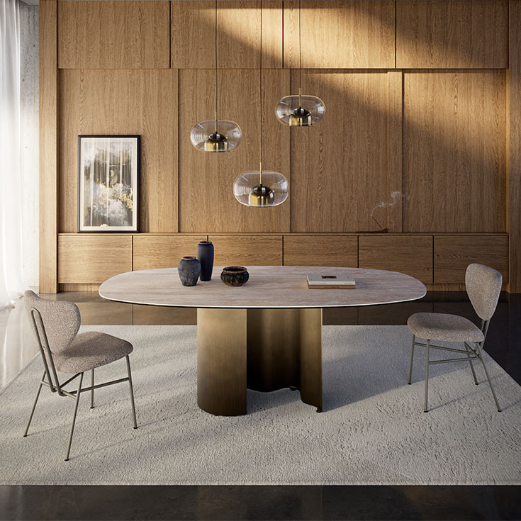 Обеденный стол PAPELITO Keramik от Cattelan Italia