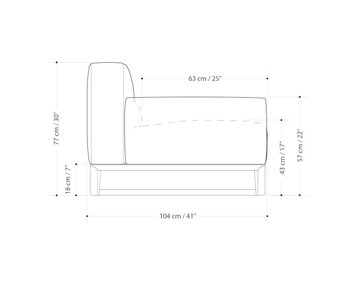 Диван модульный Kendo
