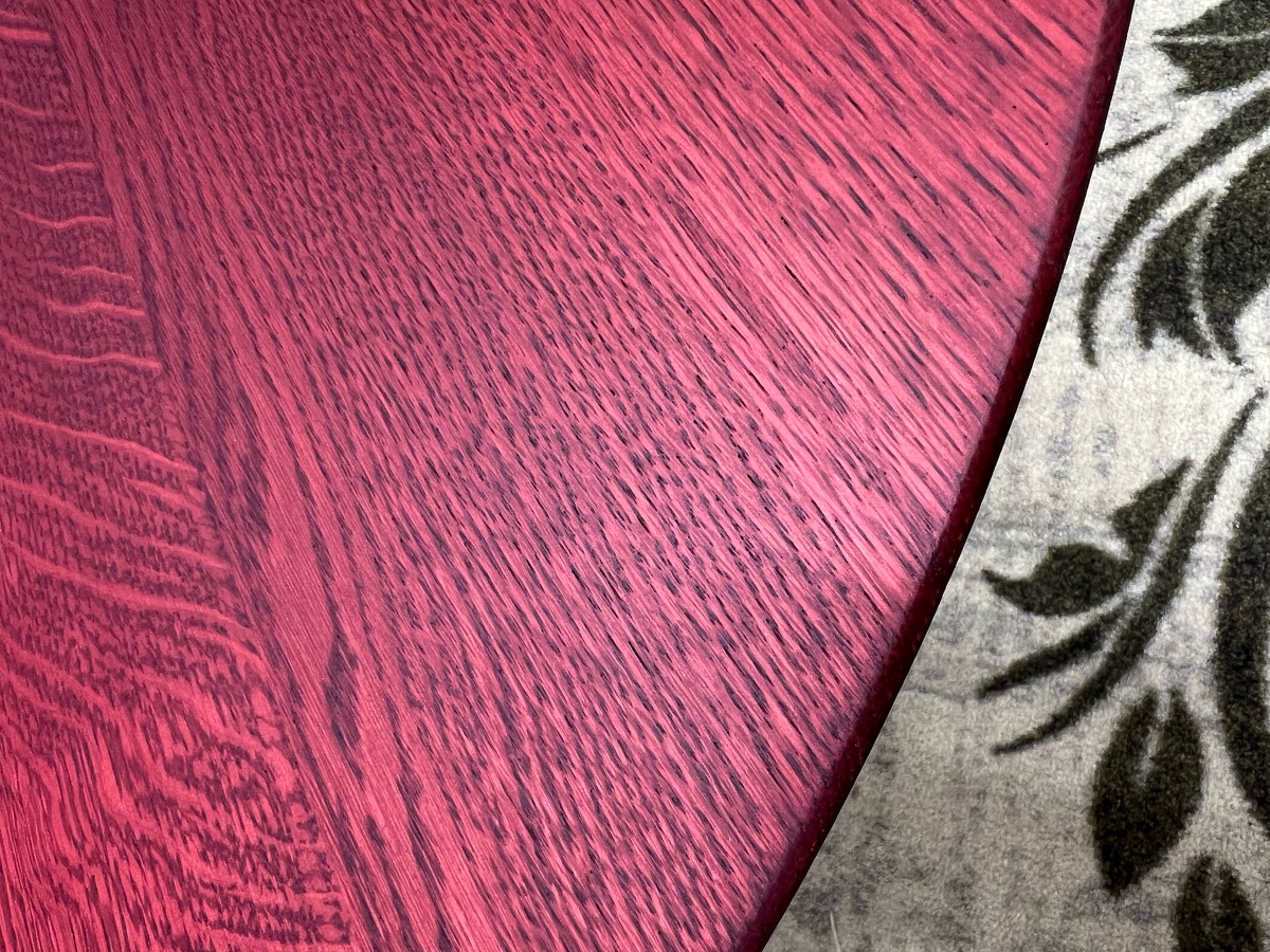 Стол журнальный овальный 90  Стол Saarinen CTS Design со столешницей из натурального дерева