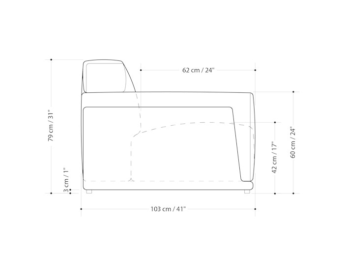 Диван модульный Dorian