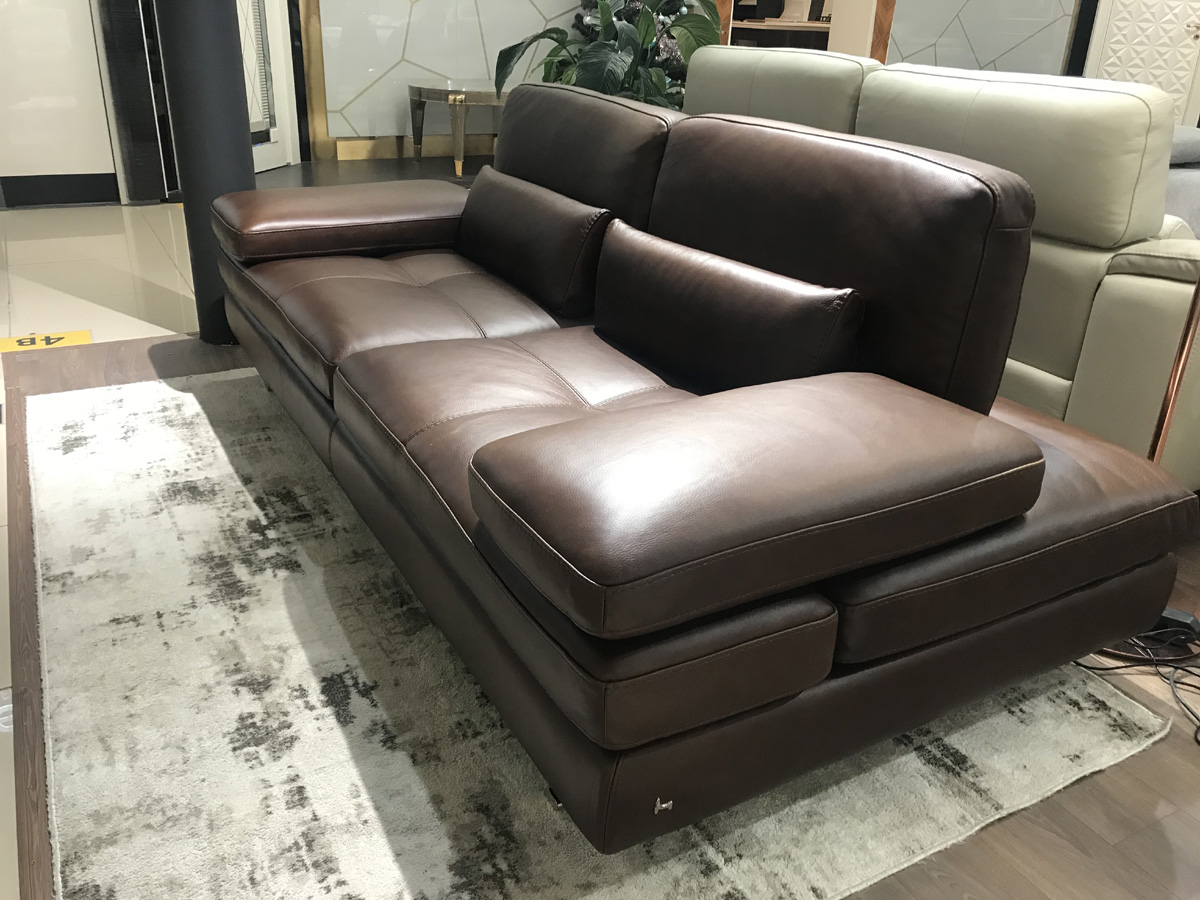 Диван Serena W226 кожа коричневая NicolettiHome