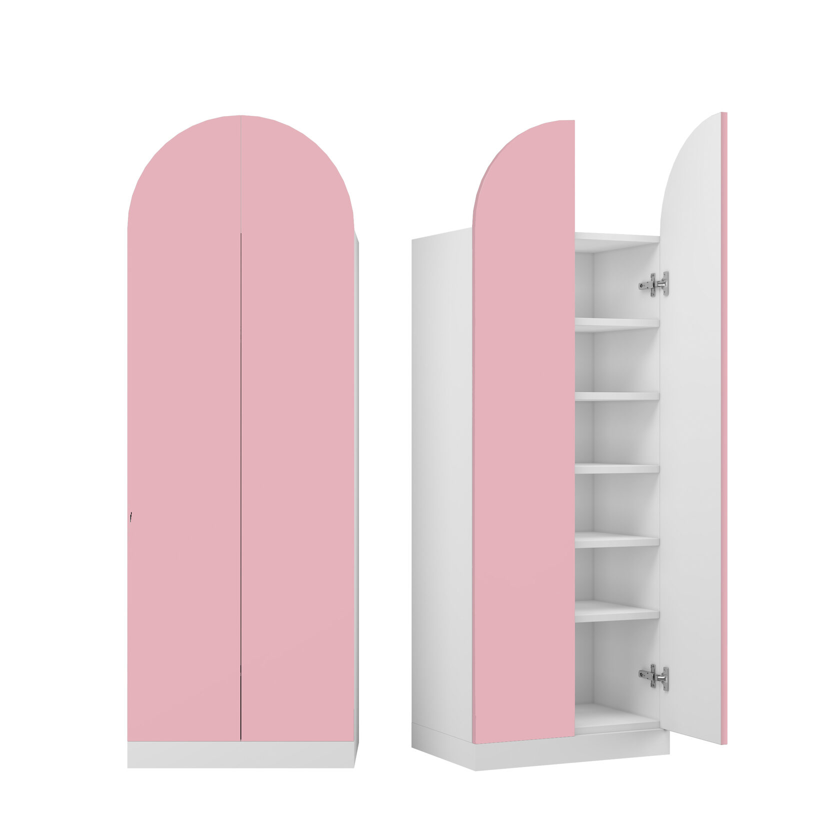 Шкаф МЕМФИС M - Пыльный розовый