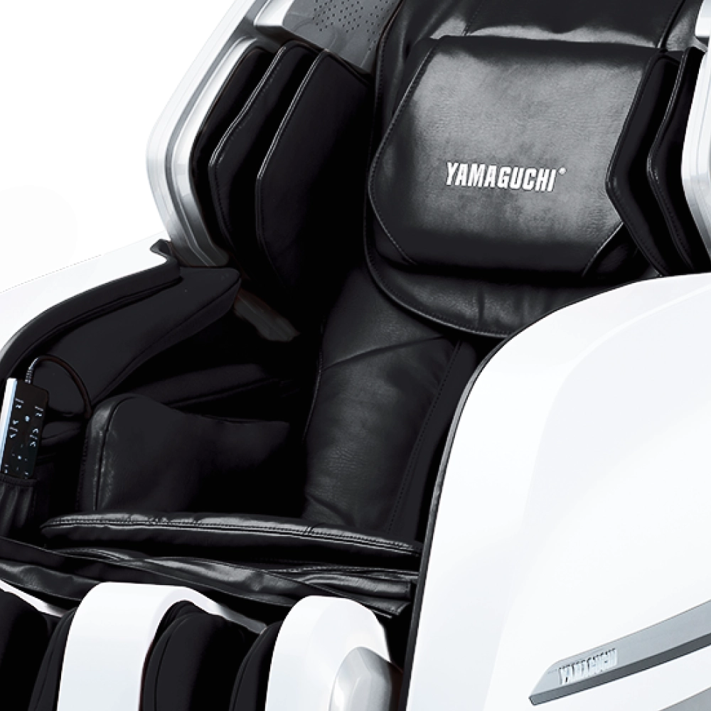 Массажное кресло Yamaguchi Axiom YA-6000 White-Black