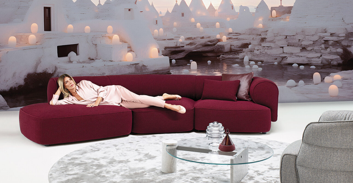 Диван закруглённый Melody