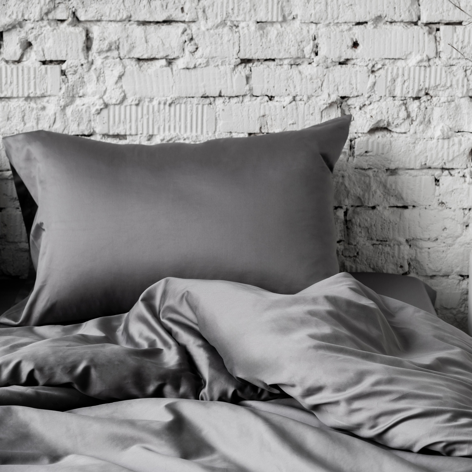 Комплект постельного белья Сатин Easy art.DGrey