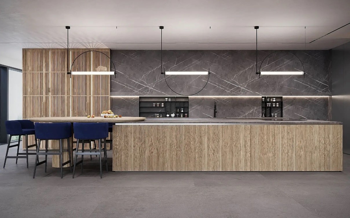 Кухня Grafika light