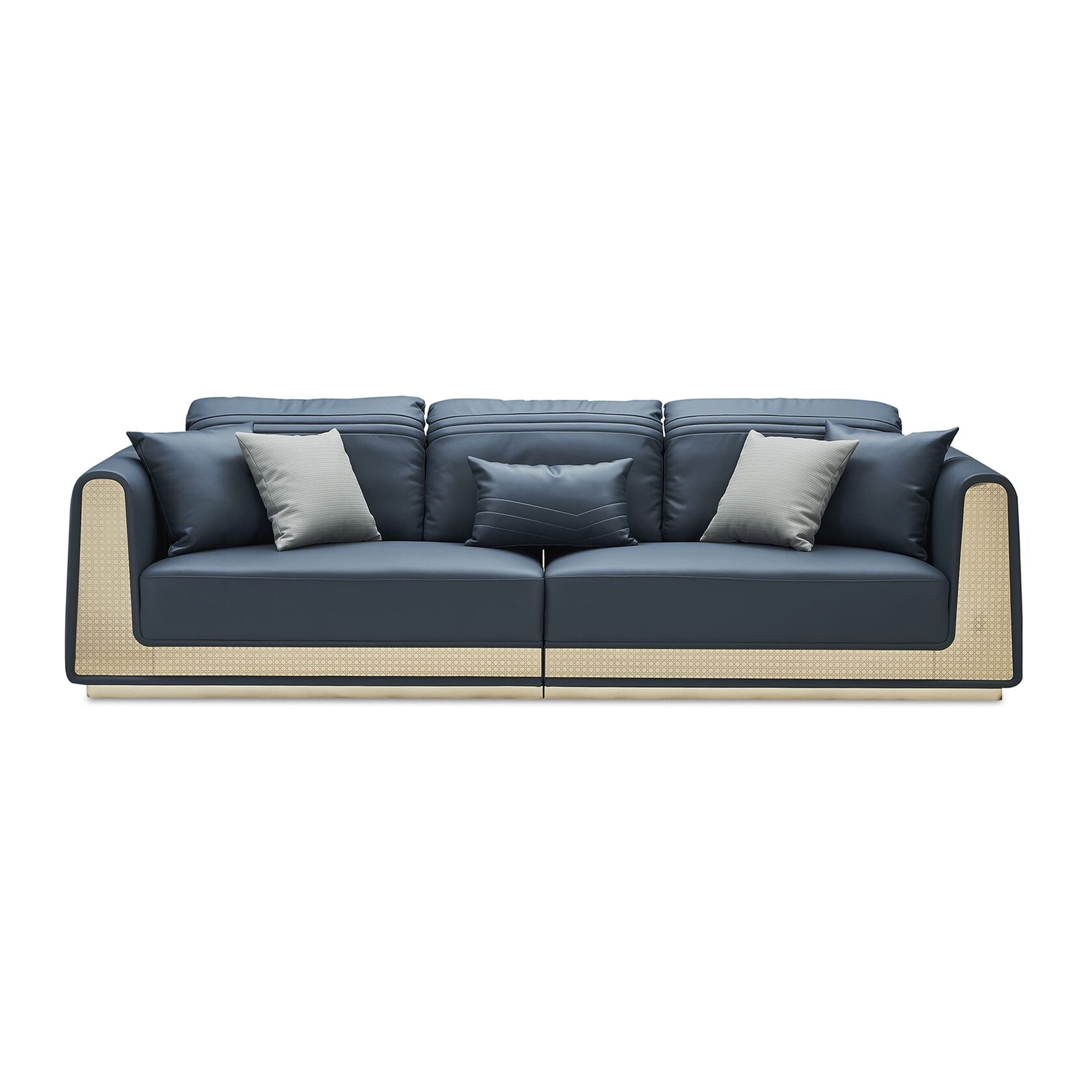 Диван прямой Antic AT232 - 2830*1020*830 (Четырехместный диван)