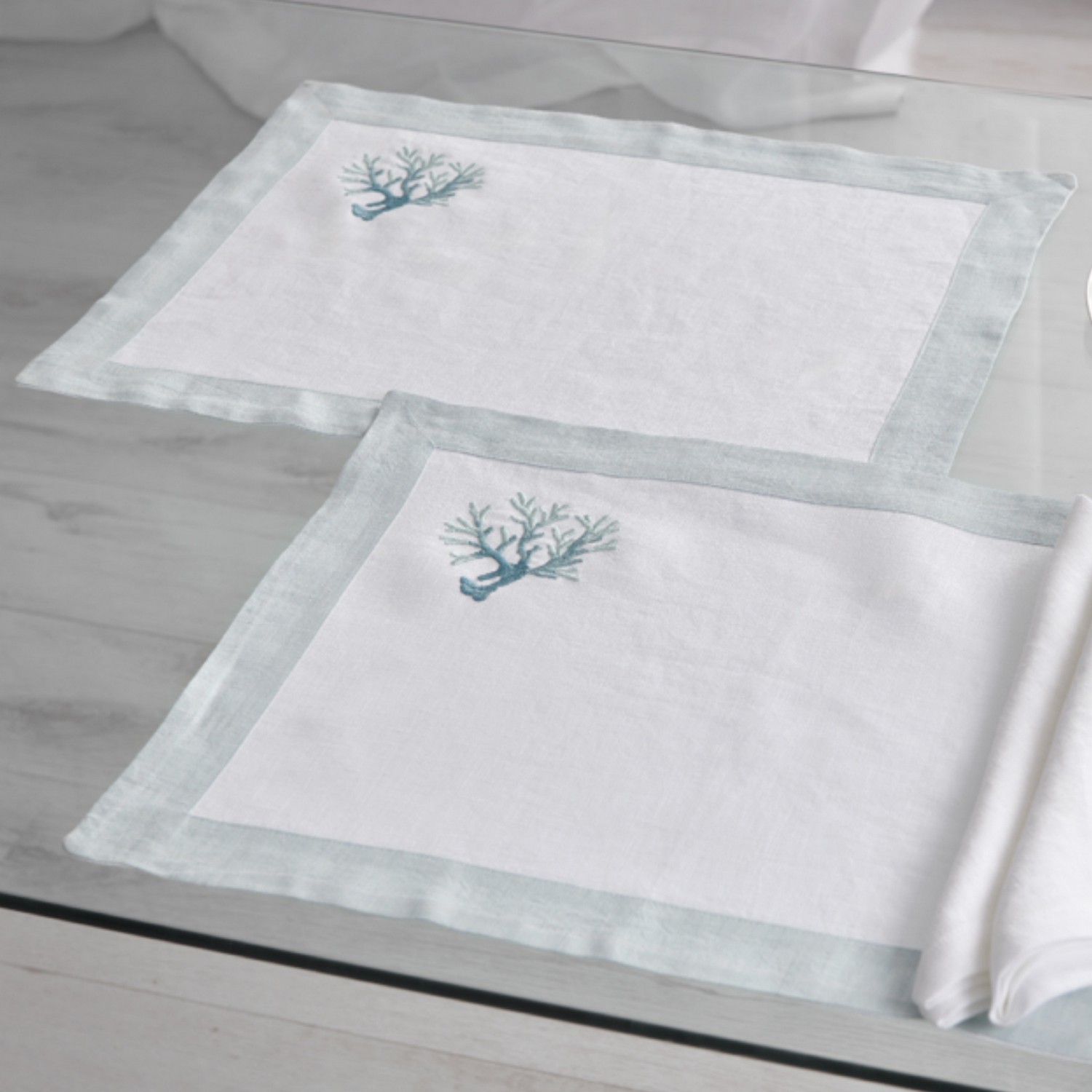 Комплект столовых принадлежностей Linen Coral