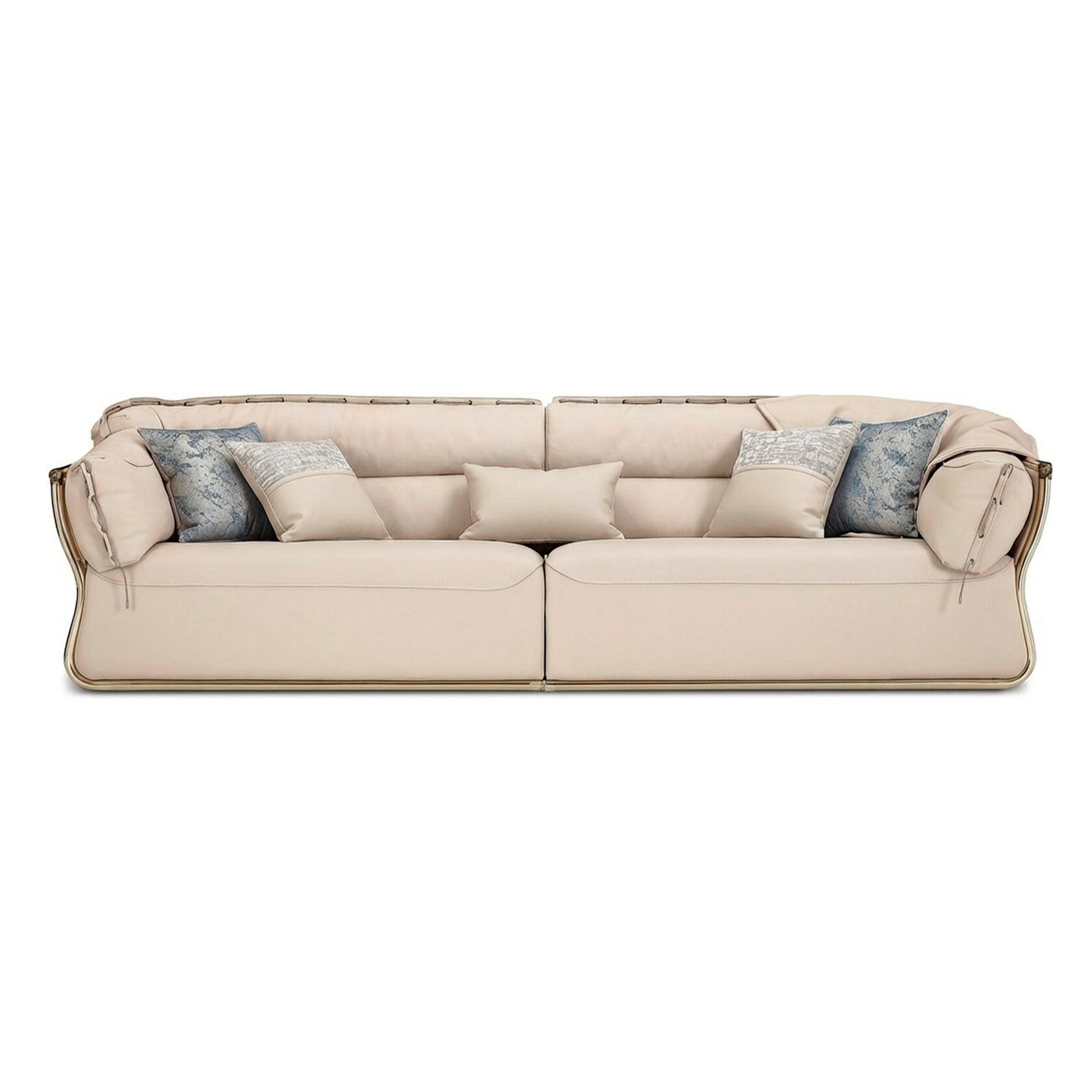 Диван прямой Antic AT563 - 3030*1100*890 (Четырехместный диван)