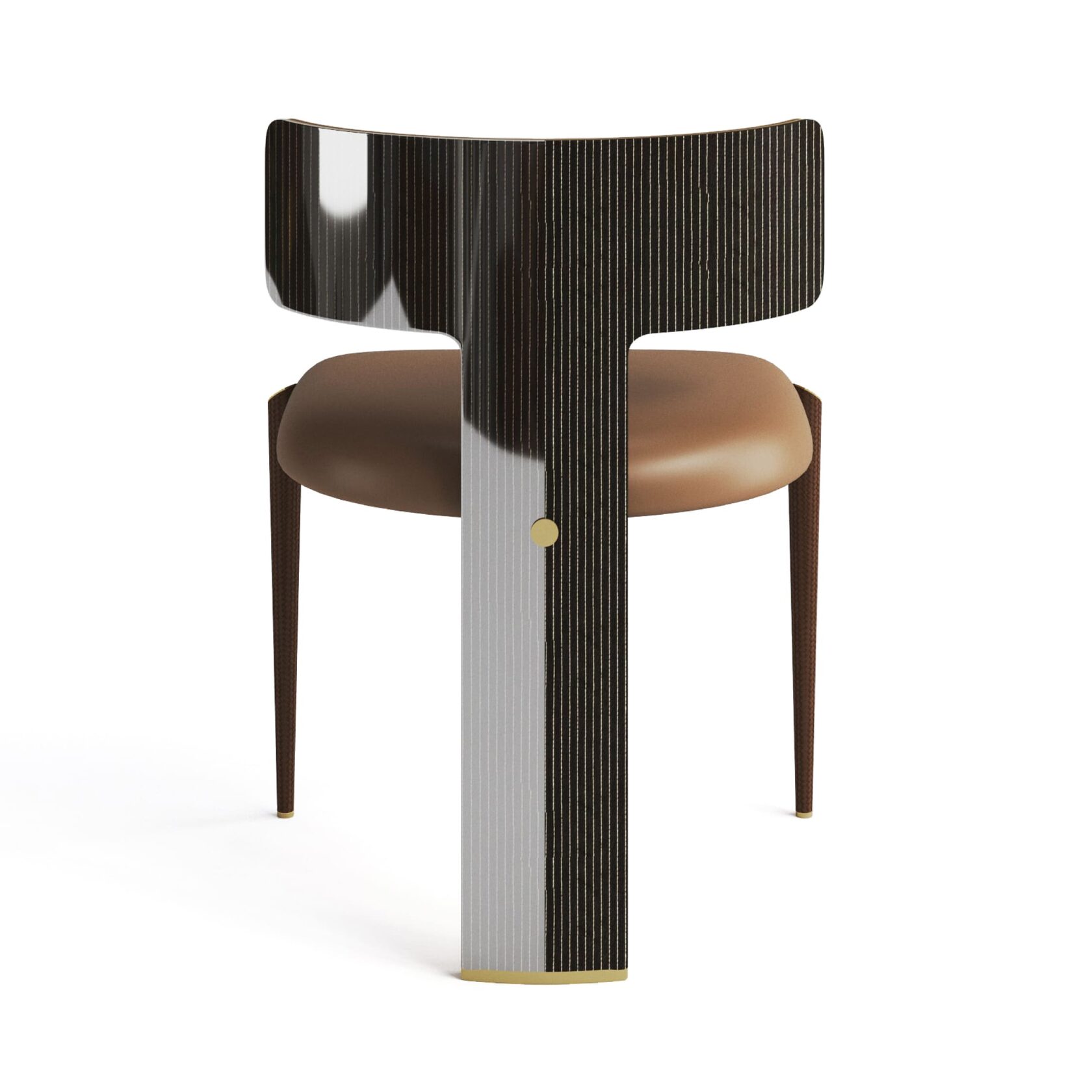 Стул Van1 VN019 - 554x510x810 - V07 Black Pearl