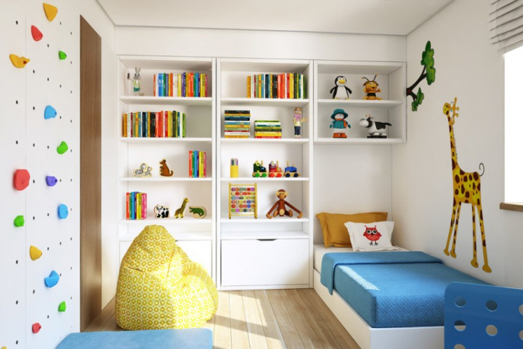 Дизайн интерьера детской комнаты 2023