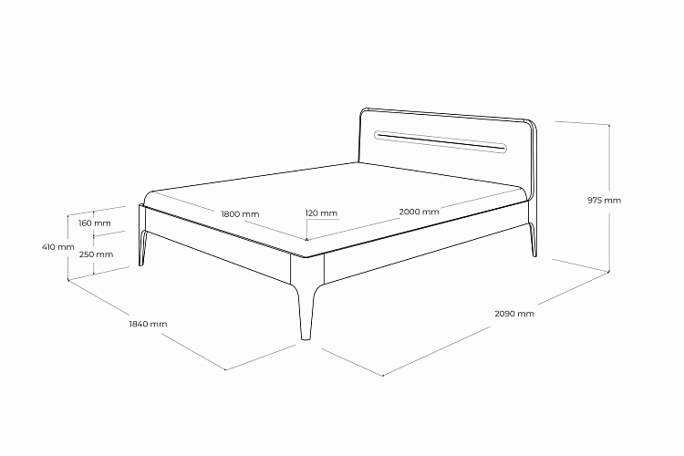  Кровать AIRA , фото № 13
