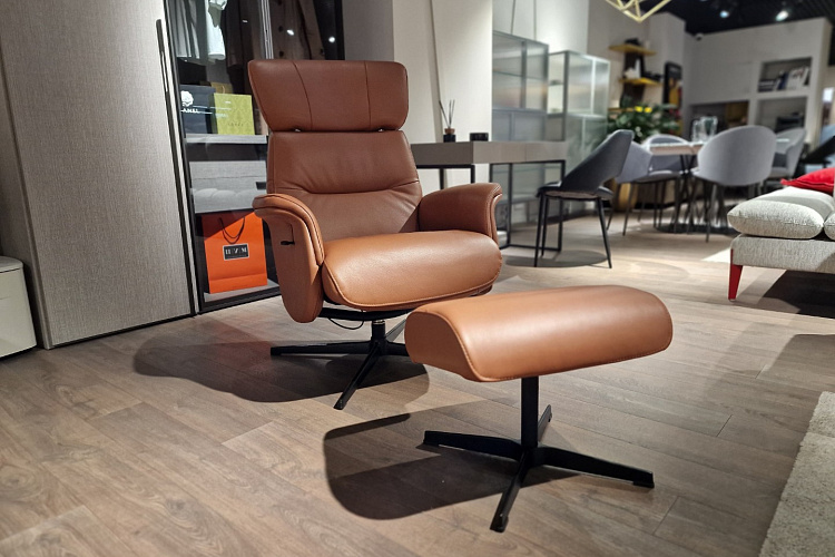  Кресло LOVE macao ps 363 cognac , фото № 1