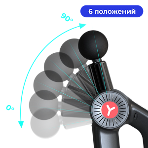 Перкуссионный массажер для тела Yamaguchi Massage Gun MAX PRO