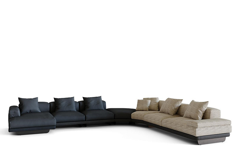  Диван угловой Van2 VN179 - Кожа , фото № 1