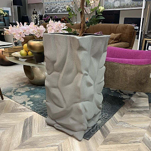 Ваза Stropiccio Cemento Stropiccio. Q415X182 керамическая итальянская