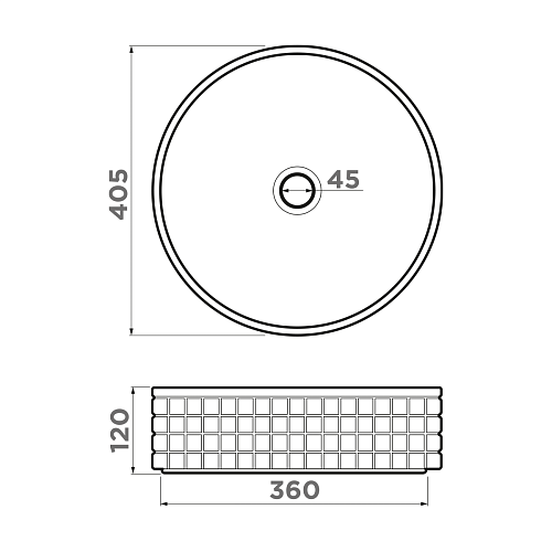  Раковина для ванной Omoikiri Akira-WH , фото № 2