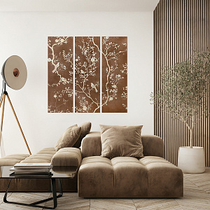 Картина Sakura – Set 3 pz 40×120