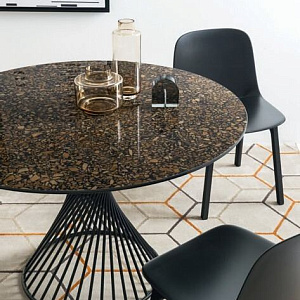 Итальянский Стол обеденный фиксированный VORTEX . Calligaris. CS4108-FD 120.