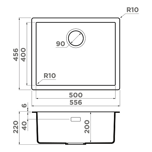  Мойка Omoikiri Yamakawa 55T-U/I-PL , фото № 2
