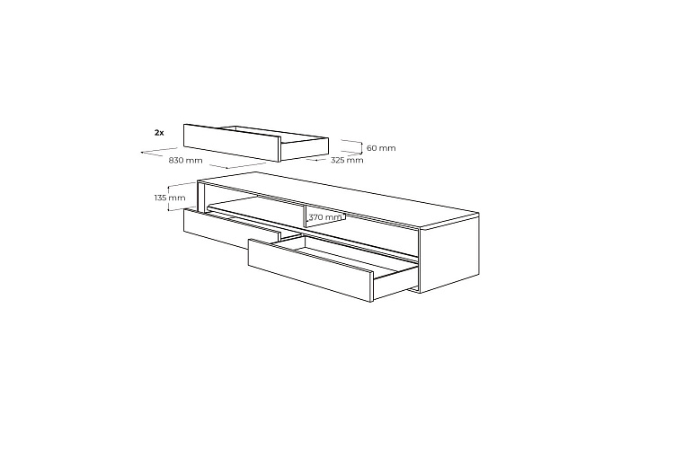  ТВ тумба LINK+/ LNTV22Z , фото № 15