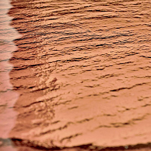 Стол дизайнерский стеклянный итальянский Blur Nature Design Италия полностью из стекла