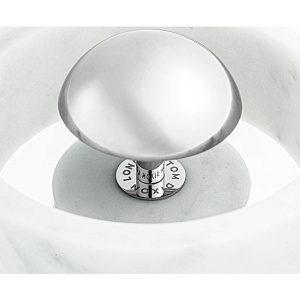 Настольная лампа Tom Dixon Stone Portable Silver