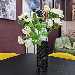 Ваза керамическая с перламутром итальянская