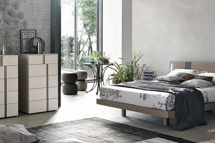  Итальянская деревянная кровать TABLET , фото № 1