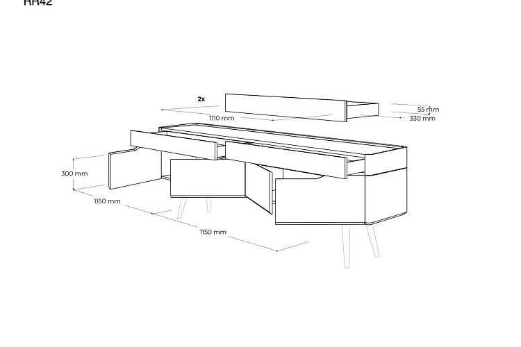  Комод TERRA 240 , фото № 19