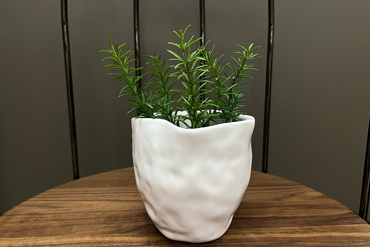  Ваза Ciotola Well Piccola Q195 Bianca , фото № 1